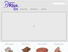 Tablet Screenshot of embotitsrius.com